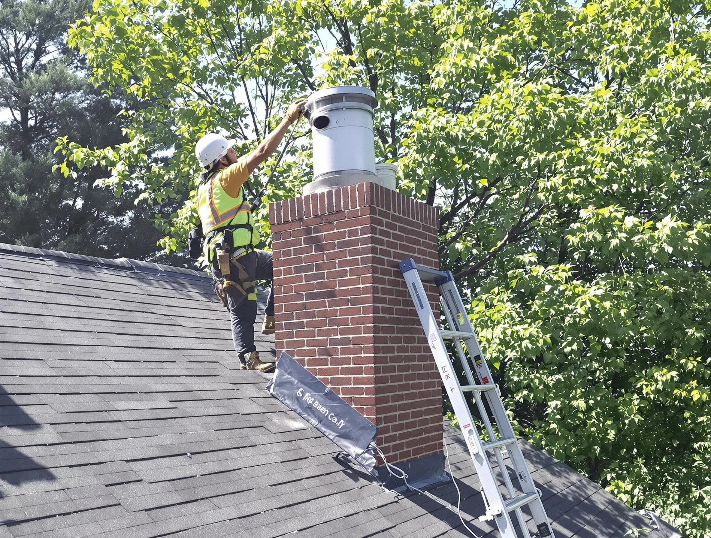 Chimney liner inspection by Doraville Chimney Sweep in Doraville, GA