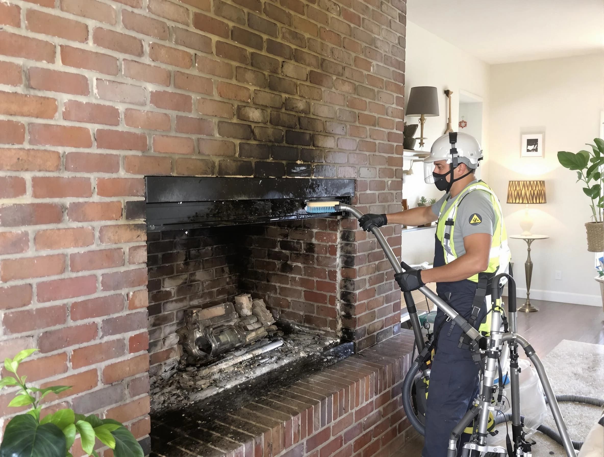 Doraville Chimney Sweep providing fireplace cleaning services in Doraville, GA