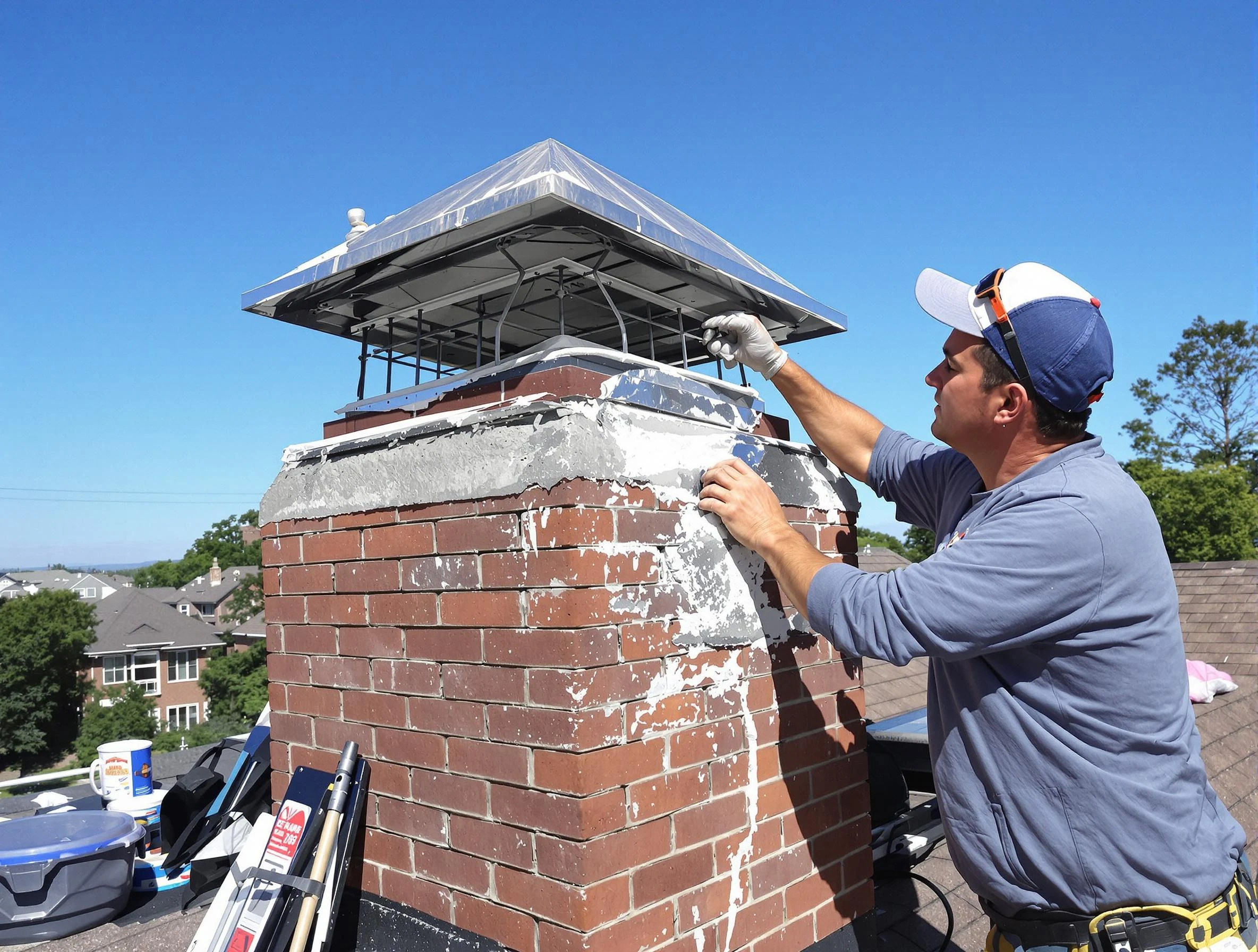 Chimney Crown Services service in Doraville, GA