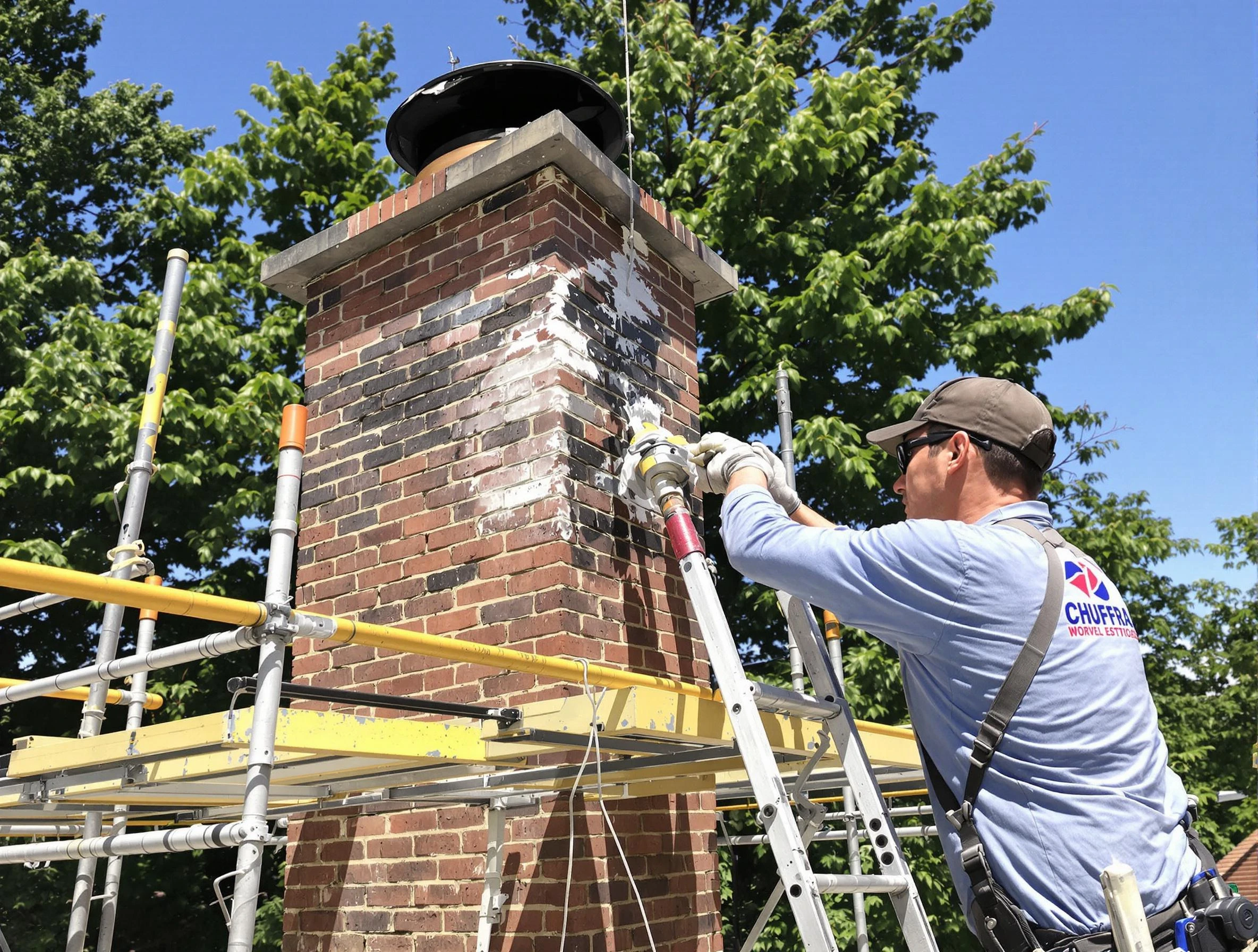 Structural chimney repair by Doraville Chimney Sweep in Doraville, GA